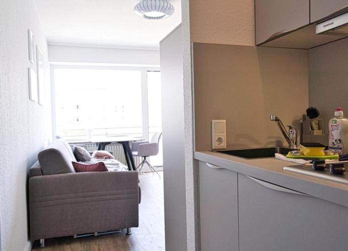 Seepferdchen - Kuscheliges Apartment Mit Meerblick-Balkon Wangerooge Bagian luar foto